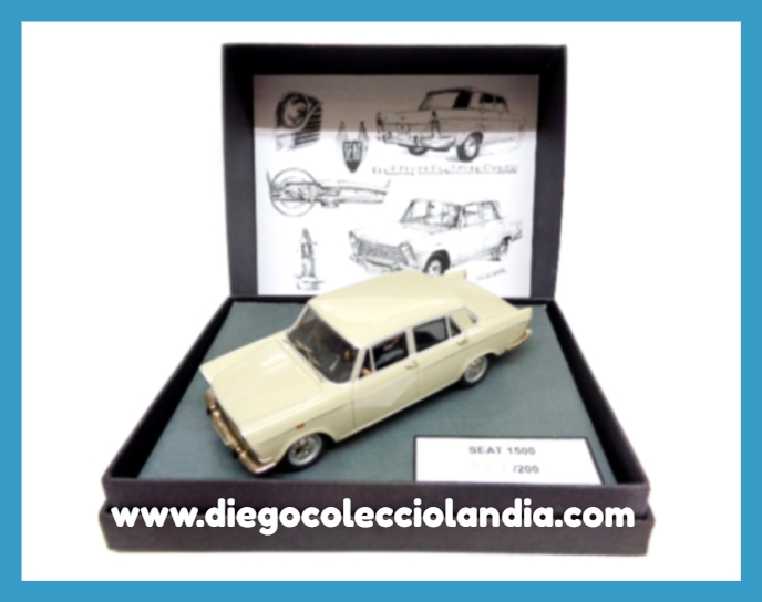 Seat 1500 Diego Colecciolandia . Tienda Scalextric Madrid España . Seat 1500 para Scalextric .