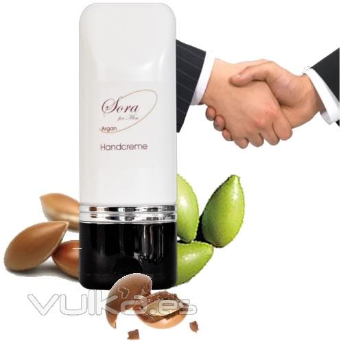 Serie Sora: Crema de manos con aceite de argan