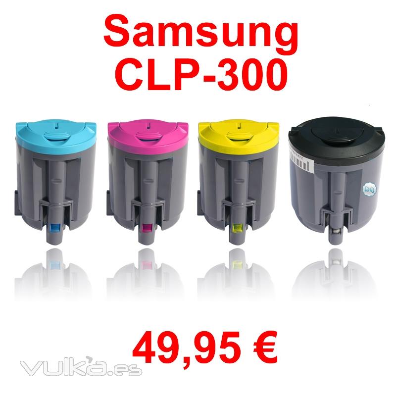  Compatible para las siguientes máquinas:      * Samsung CLP 300     * Samsung CLP 300 N     * Samsung CLX 2160     ...