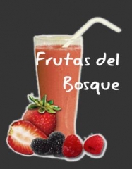 Zumo de frutos del bosque