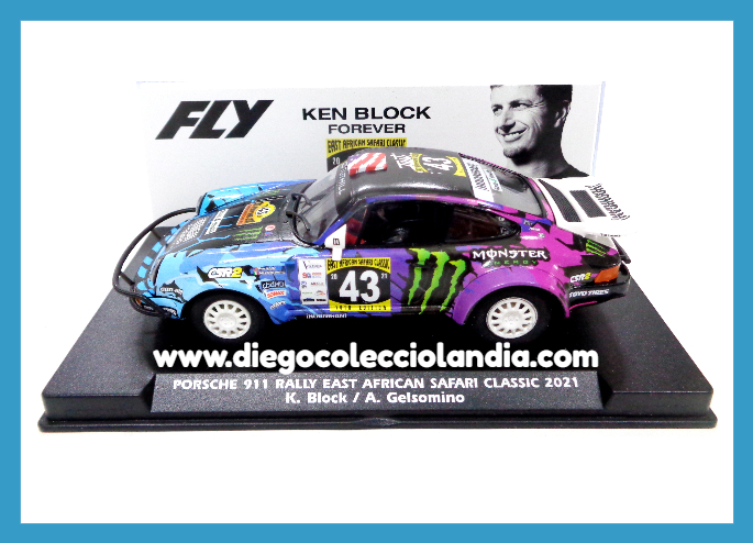 Fly Car Model . Porsche 911 Ken Block Fly Car Model . Tienda Scalextric Madrid España . Slot Cars
