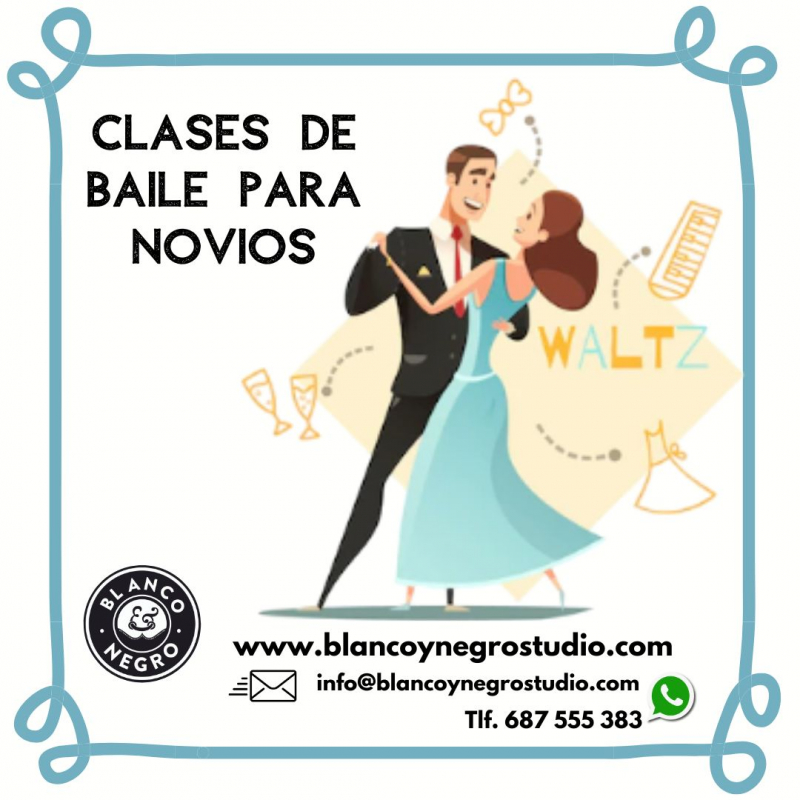 Si quieres bailar el Vals el día de tu boda o ser original y bailar cualquier otro estilo.