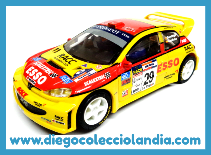 Tienda Scalextric Madrid . Coches Scalextric en Madrid . Peugeot Scalextric . Slot Cars