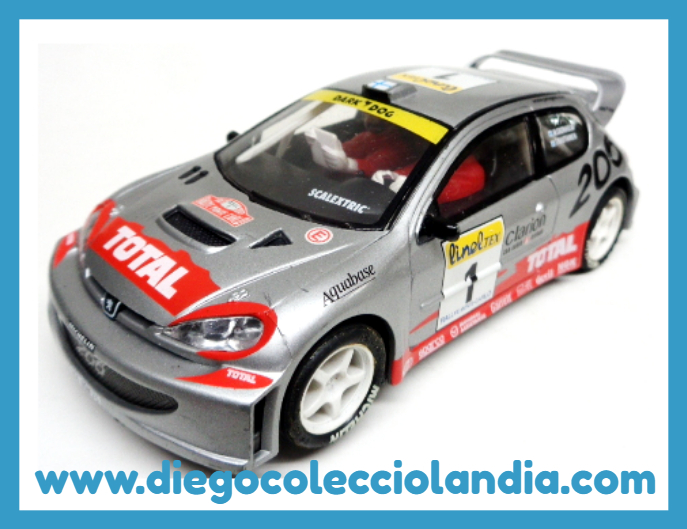 Tienda Scalextric Madrid . Coches Scalextric en Madrid . Peugeot Scalextric . Slot Cars