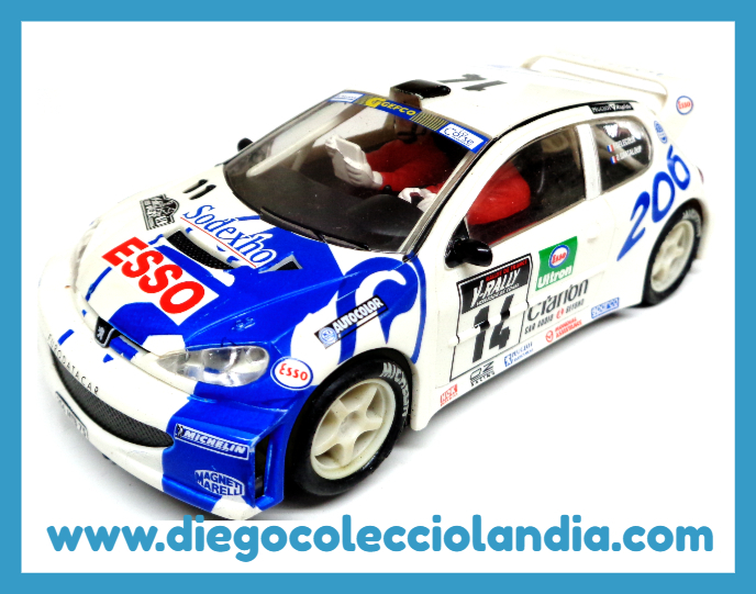 Tienda Scalextric Madrid . Coches Scalextric en Madrid . Peugeot Scalextric . Slot Cars