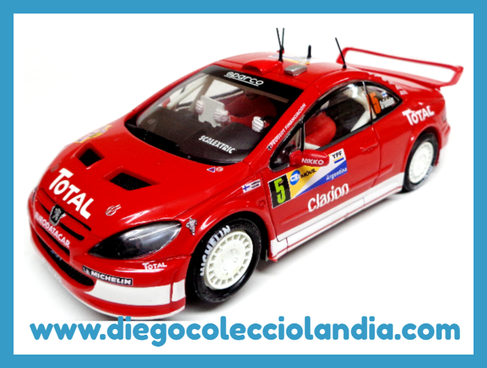 Tienda Scalextric Madrid . Coches Scalextric en Madrid . Peugeot Scalextric . Slot Cars