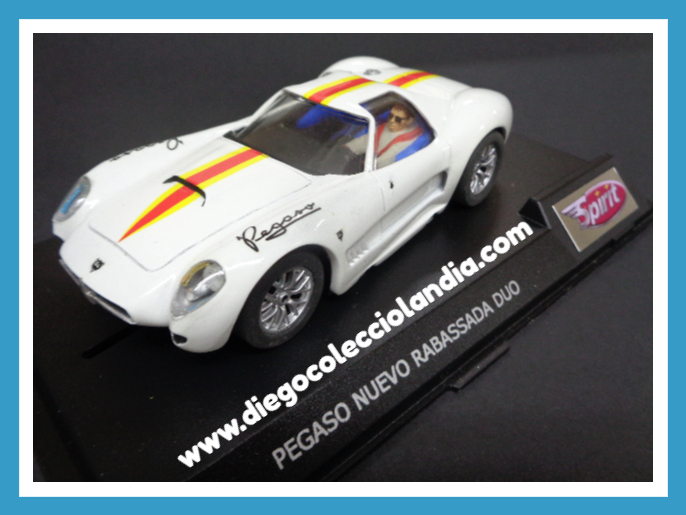 PEGASO NUEVO RABASSADA DUO DE SPIRIT REF 901802R . Tienda Scalextric Madrid . Tienda Slot España .