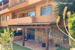 Pergola para jardin delantero de vivienda en mijas, malaga