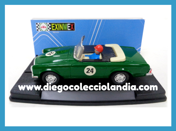 Tienda Scalextric Madrid . Mercedes 250 SL Reprotec Exinmex . Tienda Slot Madrid España 