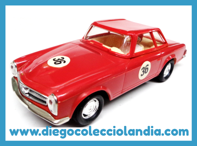 Tienda Scalextric Madrid . Mercedes 250 SL Reprotec Exinmex . Tienda Slot Madrid España 