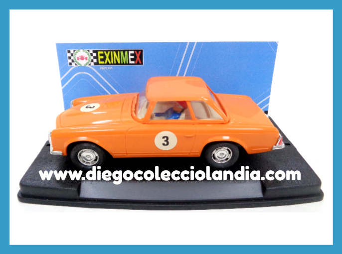 Tienda Scalextric Madrid . Mercedes 250 SL Reprotec Exinmex . Tienda Slot Madrid España 