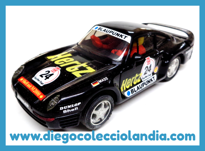 Porsche 959 Negro Scalextric Exin . Tienda Scalextric Madrid . Tienda Slot España .