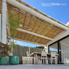 Estilo mediterraneo para jardin de vivienda en malaga
