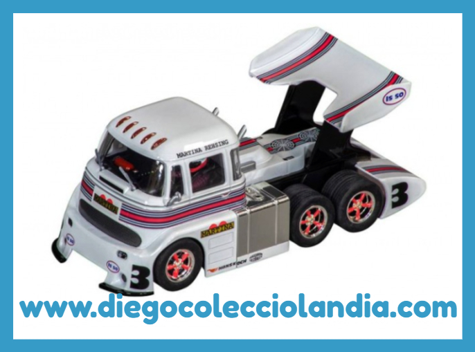Tienda Scalextric Madrid . Diego Colecciolandia . Tienda Slot España . Camiones Carrera Digital .