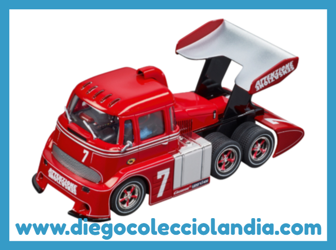 Tienda Scalextric Madrid . Diego Colecciolandia . Tienda Slot España . Camiones Carrera Digital .