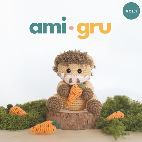  ami·gru VOL.1: 15 patrones de animales amigurumi · Proyectos de crochet con instrucciones claras pa