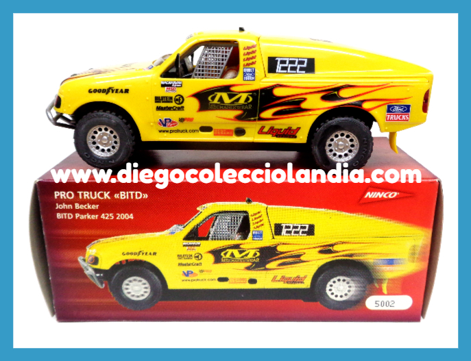 Tienda Slot Madrid . Tienda Scalextric Madrid . Coches Ninco para Scalextric . Diego Colecciolandia