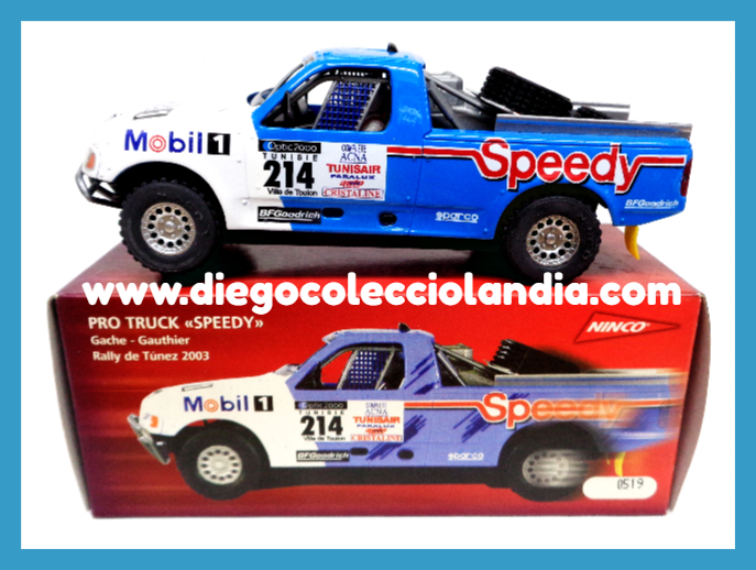 Tienda Slot Madrid . Tienda Scalextric Madrid . Coches Ninco para Scalextric . Diego Colecciolandia