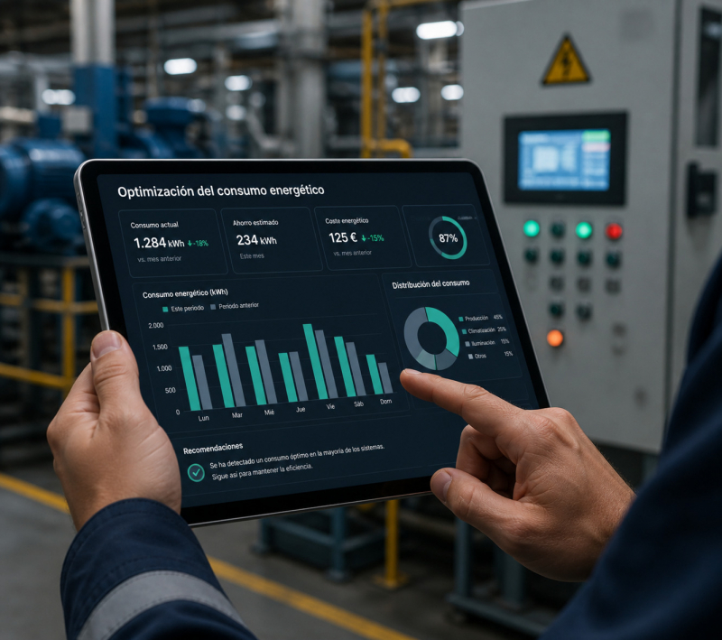 Supervisión digital de instalaciones eléctricas industriales mediante sistemas de control y monitori
