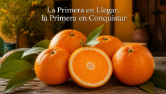 La primera en llegart, oronules