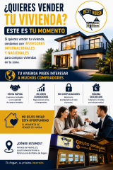 No Esperes mas para vender tu vivienda
