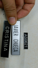 Placas personalizadas