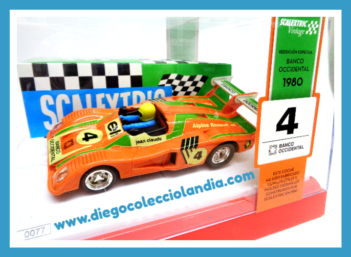 Diego Colecciolandia-Tienda Slot España-Tienda Scalextric Madrid-Coches Scalextric
