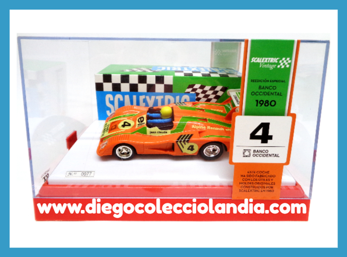 Diego Colecciolandia-Tienda Slot España-Tienda Scalextric Madrid-Coches Scalextric