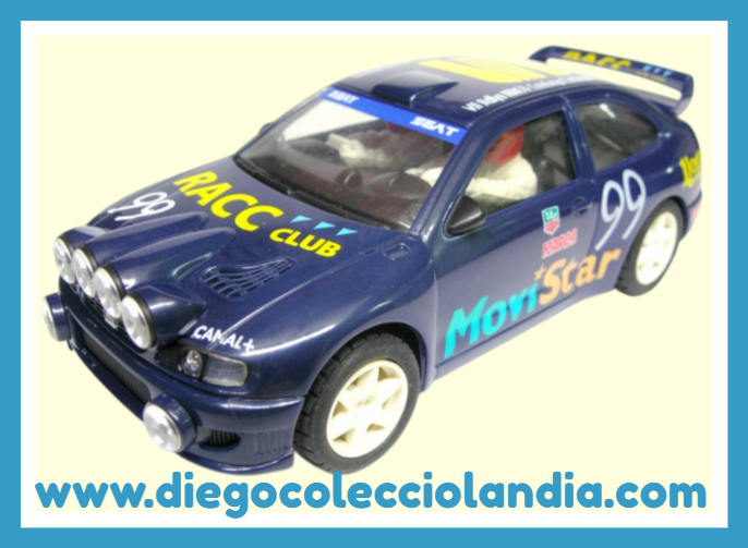 Tienda Slot España. Diego Colecciolandia. Tienda Scalextric Madrid. Coches Ninco 
