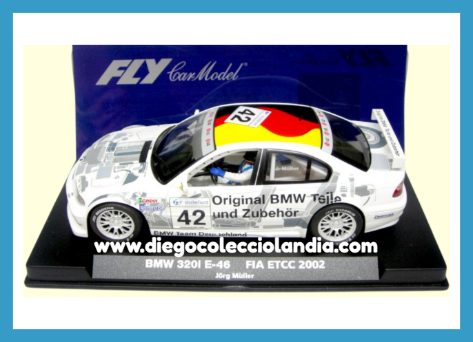 Tienda Slot España. Diego Colecciolandia. Tienda Scalextric Madrid. Coches Fly Car Model.