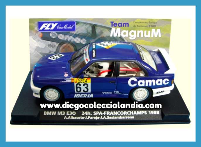 Tienda Slot España. Diego Colecciolandia. Tienda Scalextric Madrid. Coches Fly Car Model.