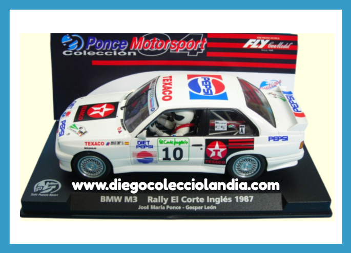 Tienda Slot España. Diego Colecciolandia. Tienda Scalextric Madrid. Coches Fly Car Model.