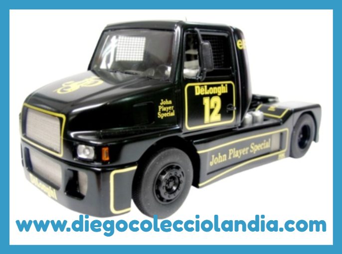 Tienda Scalextric Madrid. Diego Colecciolandia. Camiones Flyslot para Scalextric