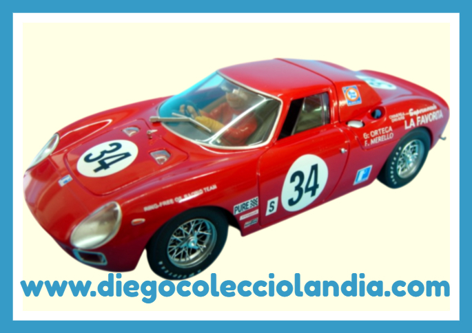 Tienda Slot España. Diego Colecciolandia. Tienda scalextric Madrid. Coches Flyslot para Scalextric.