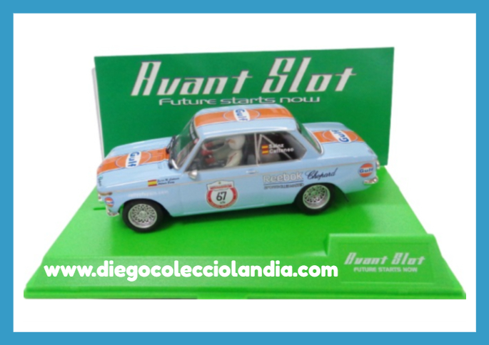 Coches Avant Slot en Diego Colecciolandia. Tienda Slot Madrid. Tienda Scalextric España.