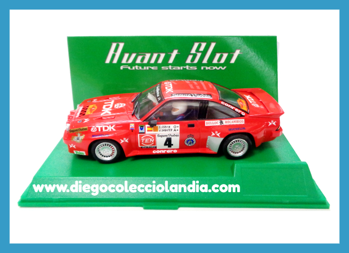 Coches Avant Slot en Diego Colecciolandia. Tienda Slot Madrid. Tienda Scalextric España.