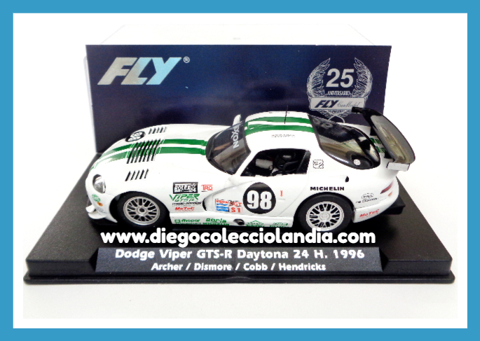 Coches Fly Car Model en Diego Colecciolandia. Tienda Slot Madrid. Tienda Scalextric España.
