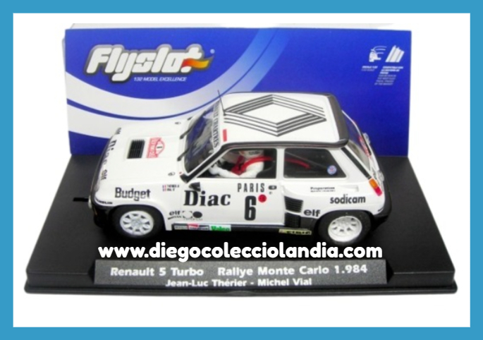 Coches Flyslot en Diego Colecciolandia. Tienda Slot Madrid. Tienda Scalextric España.