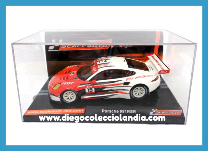 Tienda Scalextric en Madrid. Diego Colecciolandia. Coches Scaleauto para Scalextric en España. 