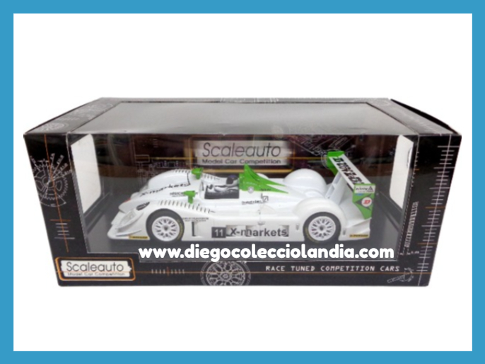 Tienda Scalextric en Madrid. Diego Colecciolandia. Coches Scaleauto para Scalextric en España. 
