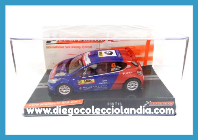 Tienda Scalextric en Madrid. Diego Colecciolandia. Coches Scaleauto para Scalextric en España. 
