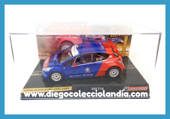 Tienda Scalextric en Madrid. Diego Colecciolandia. Coches Scaleauto para Scalextric en España. 