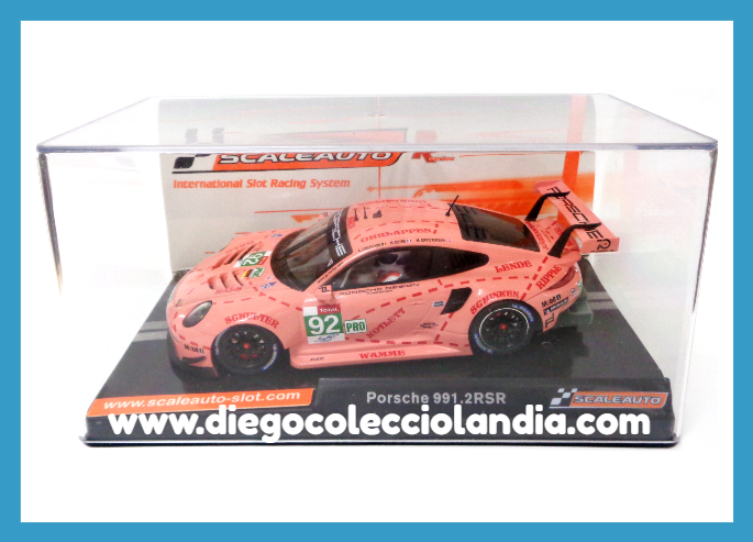 Tienda Scalextric en Madrid. Diego Colecciolandia. Coches Scaleauto para Scalextric en España. 
