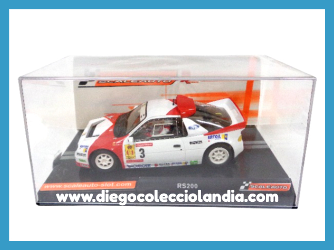 Tienda Scalextric en Madrid. Diego Colecciolandia. Coches Scaleauto para Scalextric en España. 