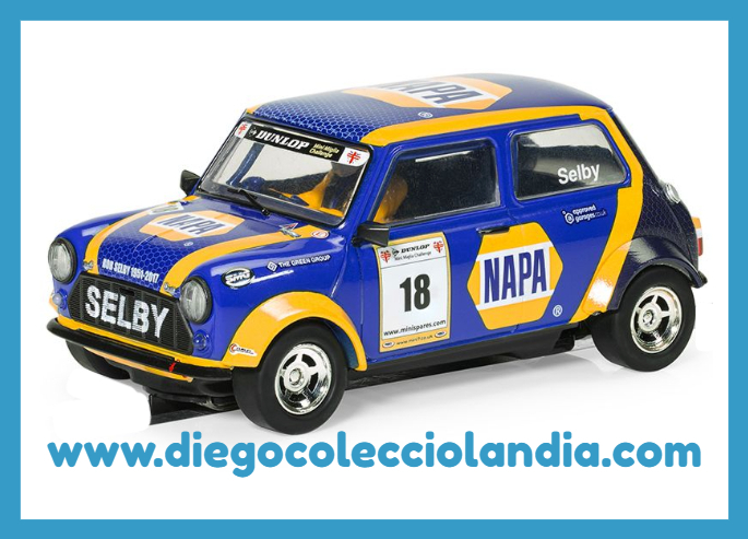Tienda Scalextric Madrid. Diego Colecciolandia. Coches Scalextric UK. Tienda Slot Madrid.
