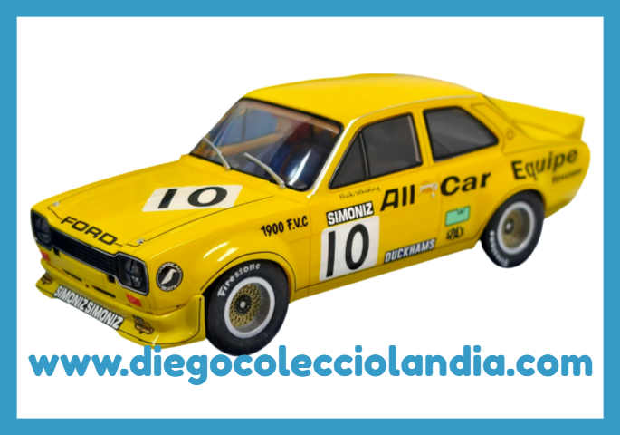 Tienda Scalextric Slot Madrid España. Diego Colecciolandia. Coches Scalextric UK.