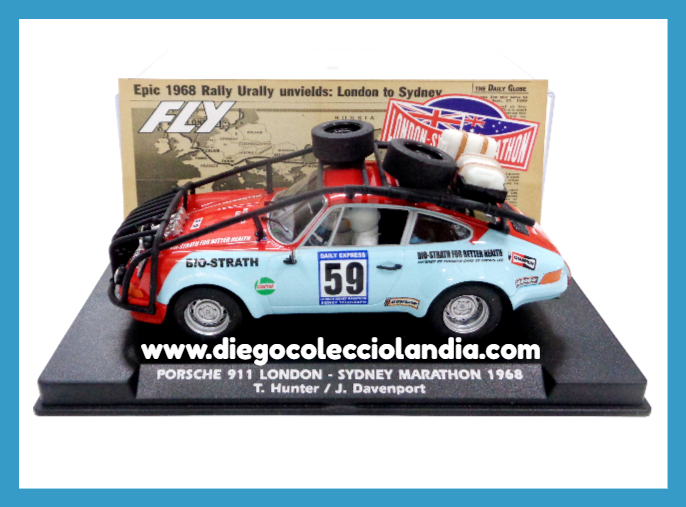 Tienda Scalextric Slot Madrid España. Diego Colecciolandia. Coches Fly Car Model.