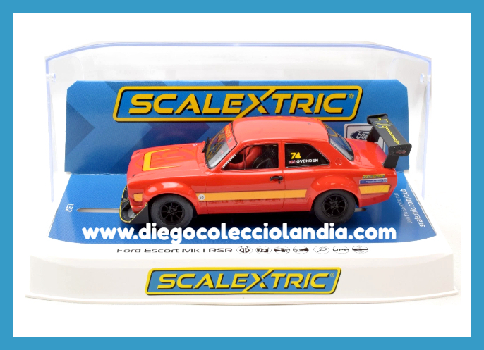 Tienda Scalextric en Madrid. Diego Colecciolandia. Coches Scalextric UK.