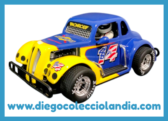 Tienda Scalextric Slot Madrid España. Diego Colecciolandia. Pioneer Slot Cars.