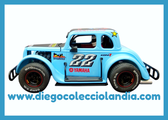 Tienda Scalextric Madrid. Diego Colecciolandia. Pioneer Slot Cars Legends Racer. Tienda Slot Madrid